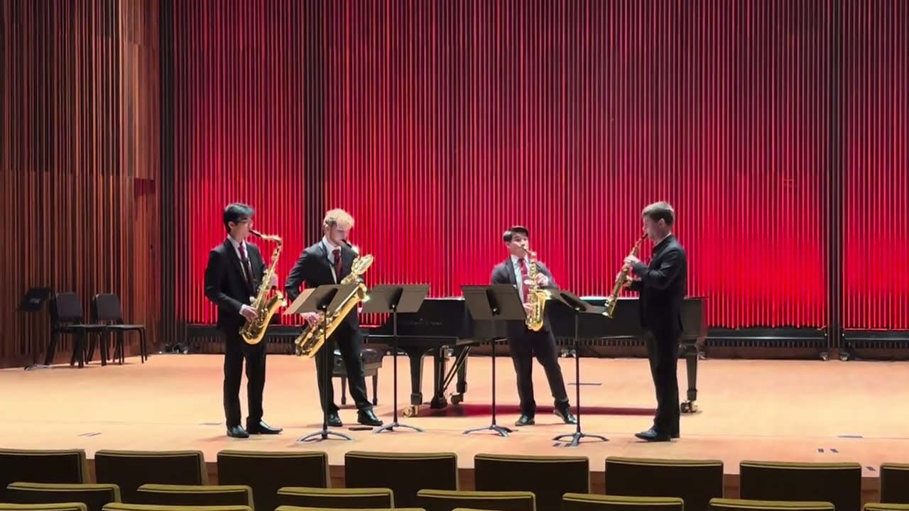 Recitation Book by David Maslanka & JeanJean: Mvt IV, Concert Sur La Place | Ignis Saxophone Quartet