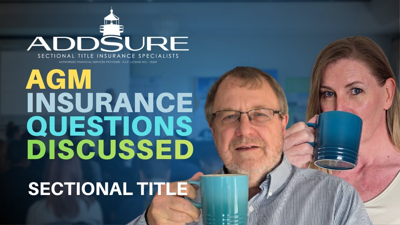 AGM insurance questions explained: Sectional title insurance & SRVs (South Africa)