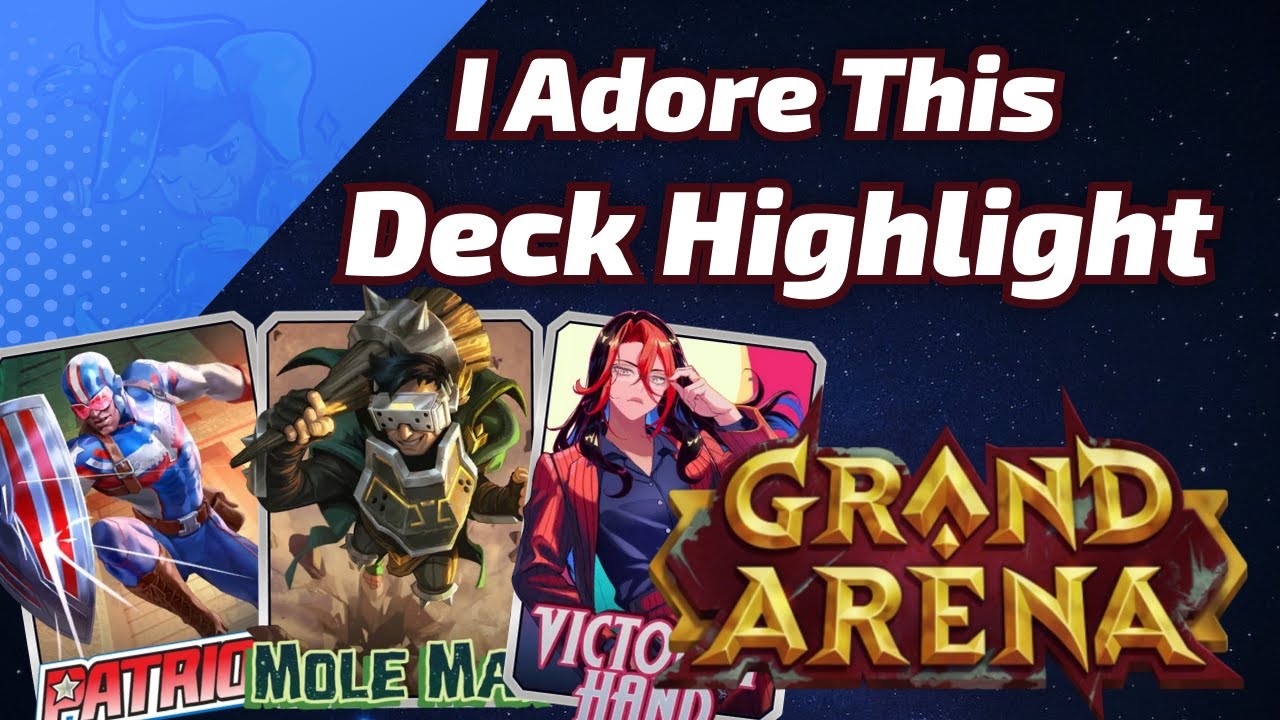 I adore Mole Man Victoria Hand Patriot in Grand Arena | Marvel SNAP Deck Highlight