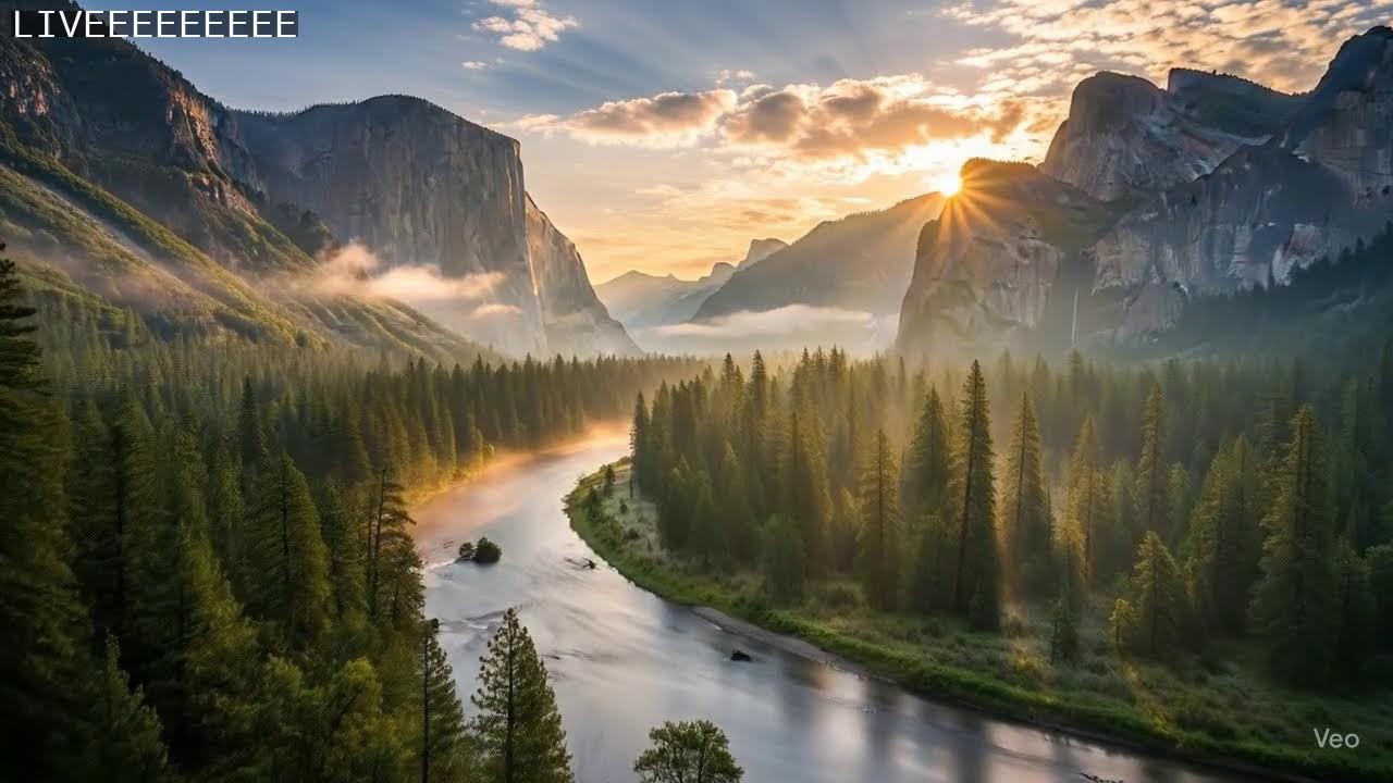 Into the Wild hd ASMR Birds & River | Hypnotic Forest Soundscape | Seamless 4K Loop