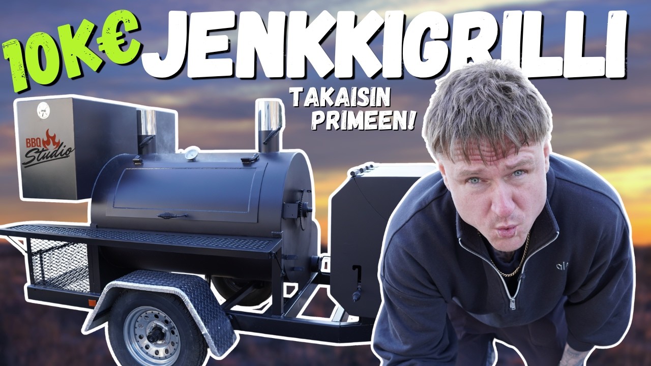 KUNNOSTIN TEXASILAISEN 10 000€ BBQ-SMOKERIN - SAATIINKO SIITÄ VIELÄ KALU?