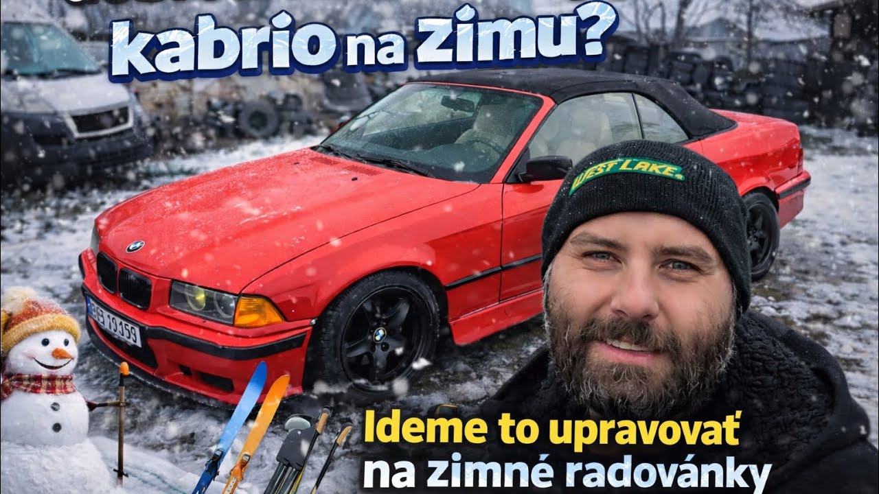 Dobrodružn&eacute; n&aacute;kupy #10 Kupujeme BMW E36 Cabrio 328i pre kamar&aacute;ta! 😎🔧