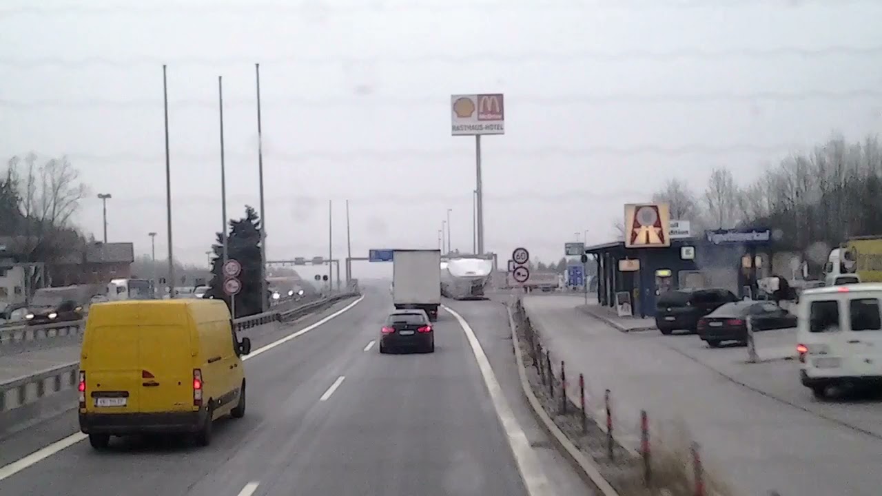 Autobahn Grenzübergang Walserberg 🇩🇪 / 🇦🇹