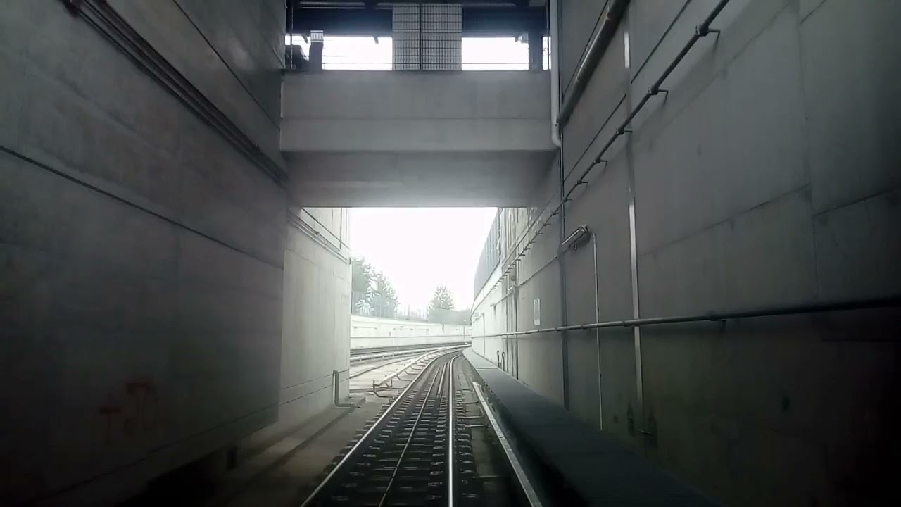 Brescia Italia MetroBS direzione Sant'Eufemia Corsa da Prealpino a Sant'Eufemia Buffalora (Parte 2)