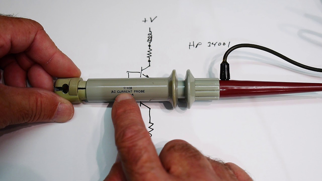 #558 HP 1110B Clip-on Current Probe