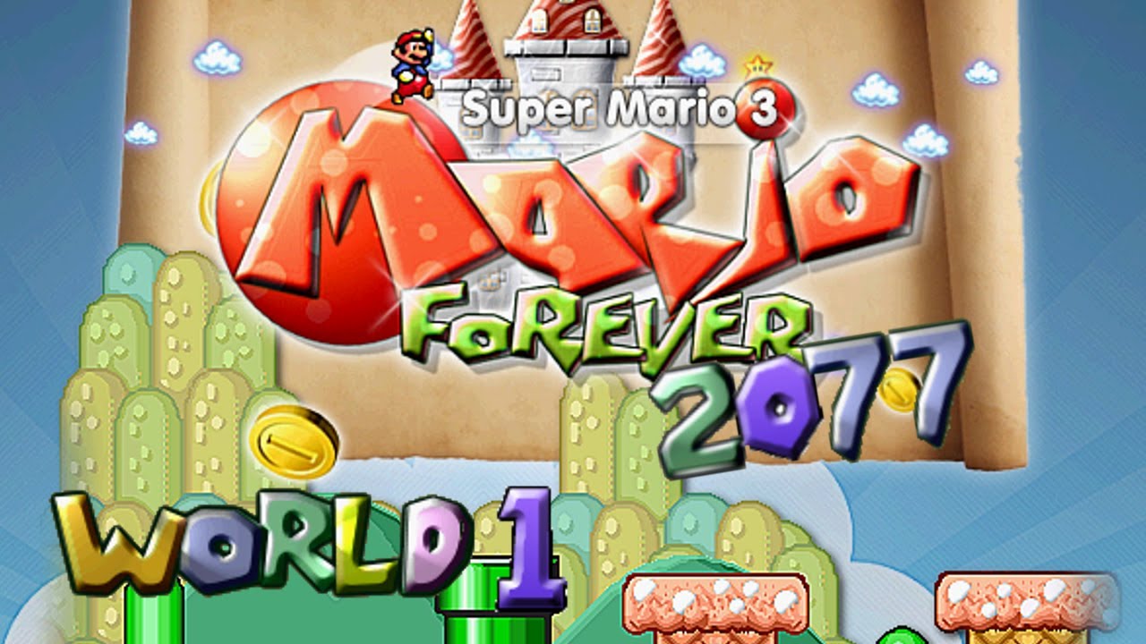 [April Fools] Mario Forever 2077 Walkthrough - World 1