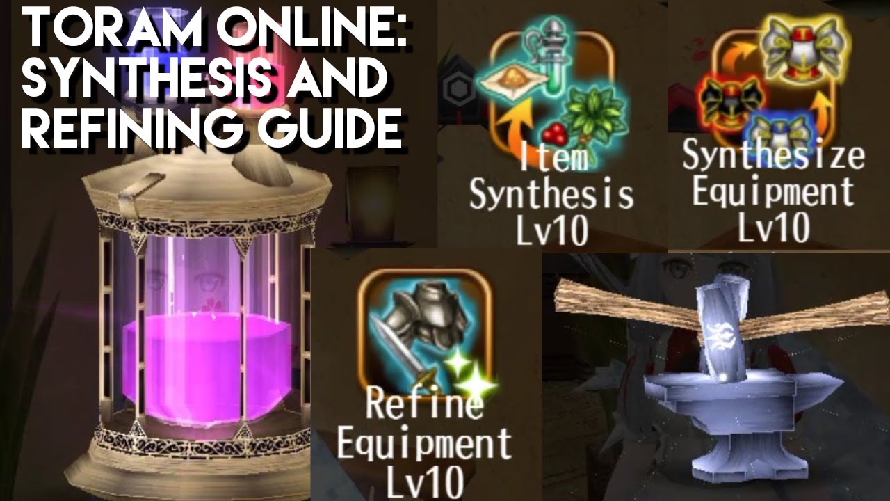 Toram Online: Synthesis and Refinement Guide | Leveling Prof, Synthesizing Equips, Refining | chae_