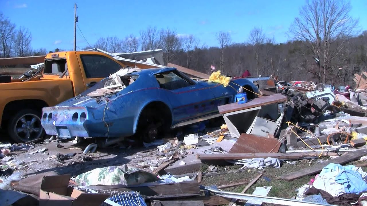 East Bernstadt, Ky., Tornado Aftermath March 3, 2012