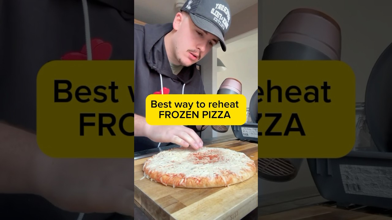 Best way to reheat FROZEN PIZZA