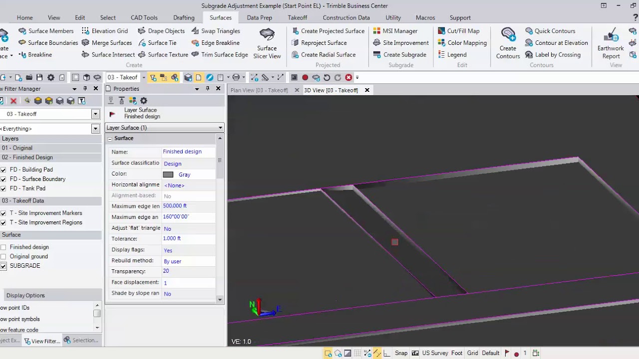 TBC - Simple Subgrade Adjustments
