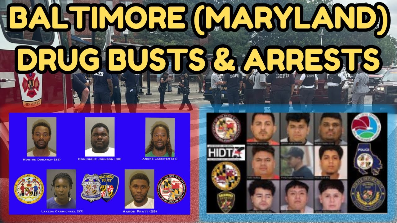 Baltimore Maryland Drug Arrest: Inside the Drug Pipelines Feeding the City