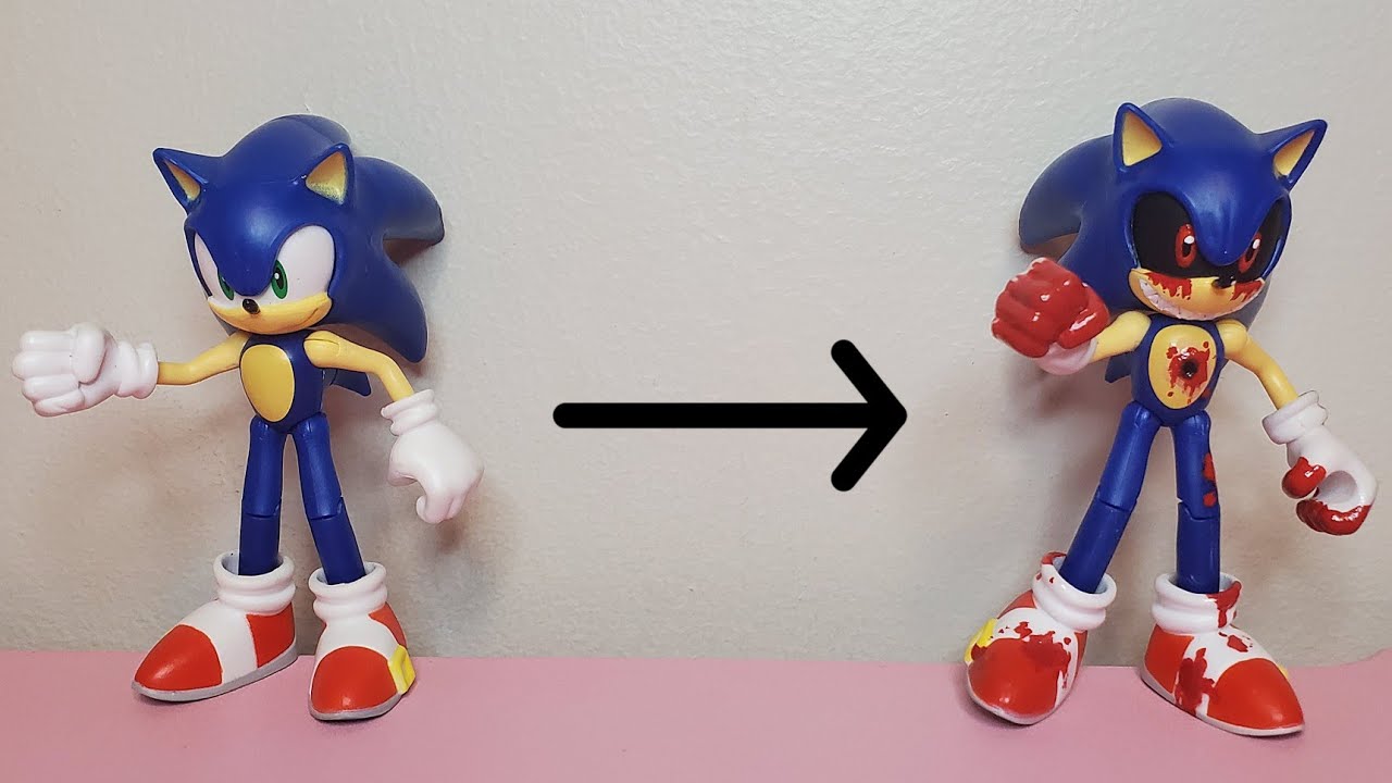 SONIC.EXE Jakks Pacific Custom Figure