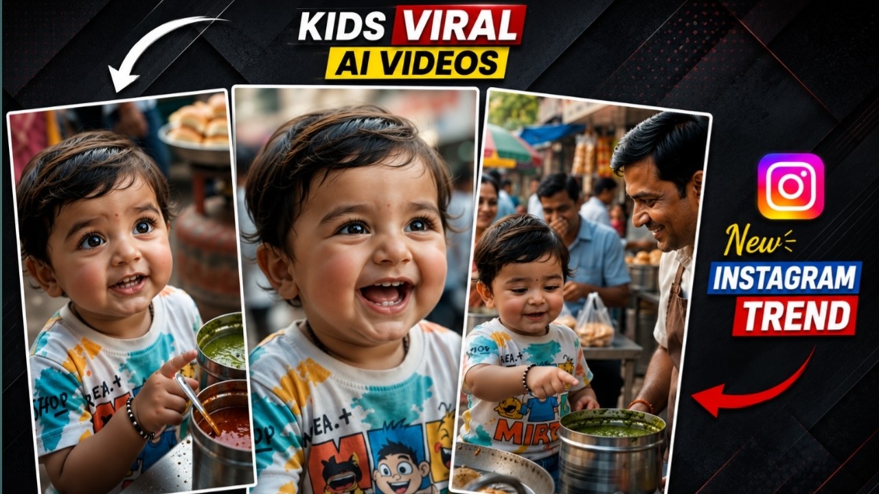Create Viral Ai Funny Kids Videos |  How To Create Ai Kids Videos | Free Ai Video Editing 