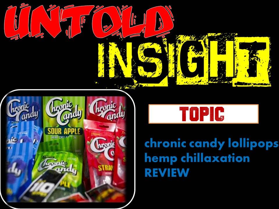 Chronic Candy review (CBD Lollipops)