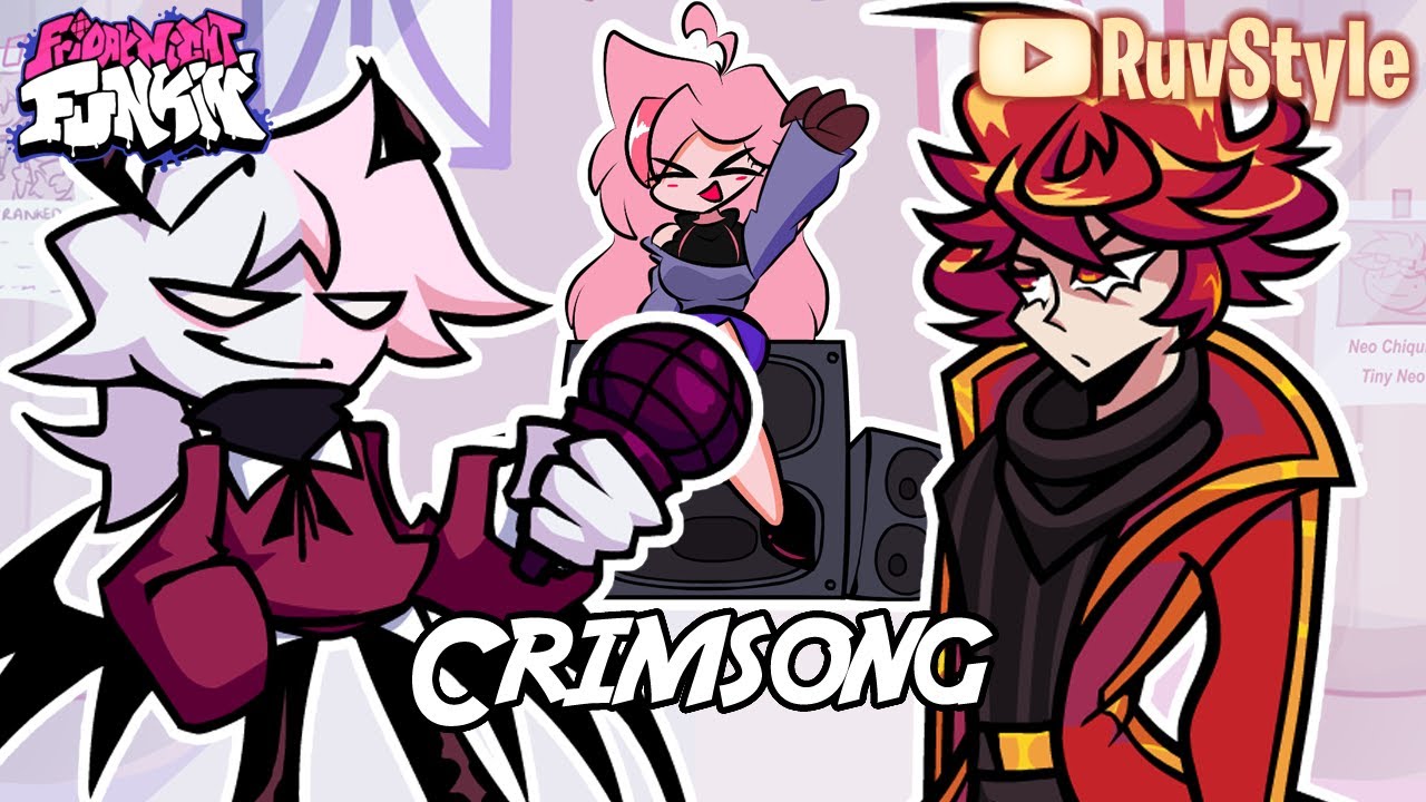 FNF Crimsong but it's Selever, Ruvstyle and Rayna