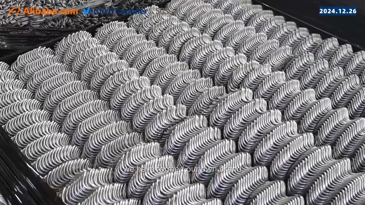 Factory inspection video of welded gabion mesh 