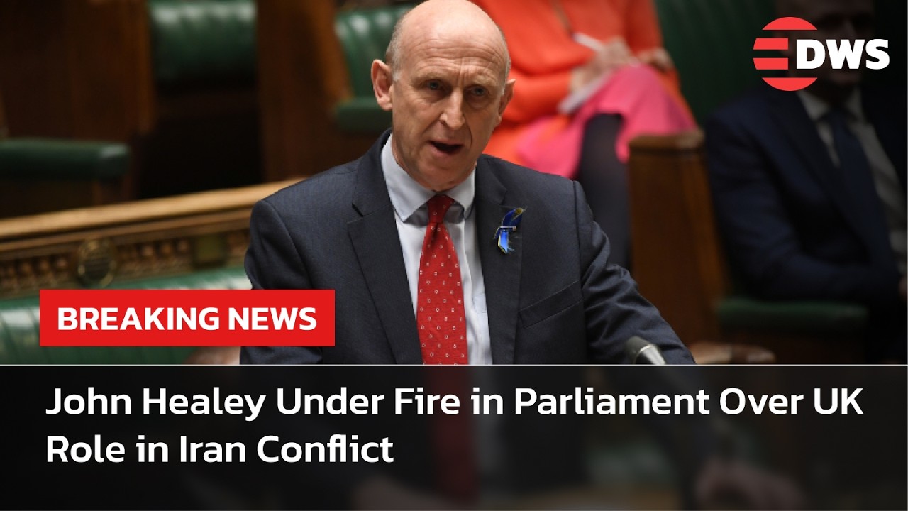 Heated Clash in UK Parliament as Defence Secretary Healey Faces MPs Over Middle East Role | AC15