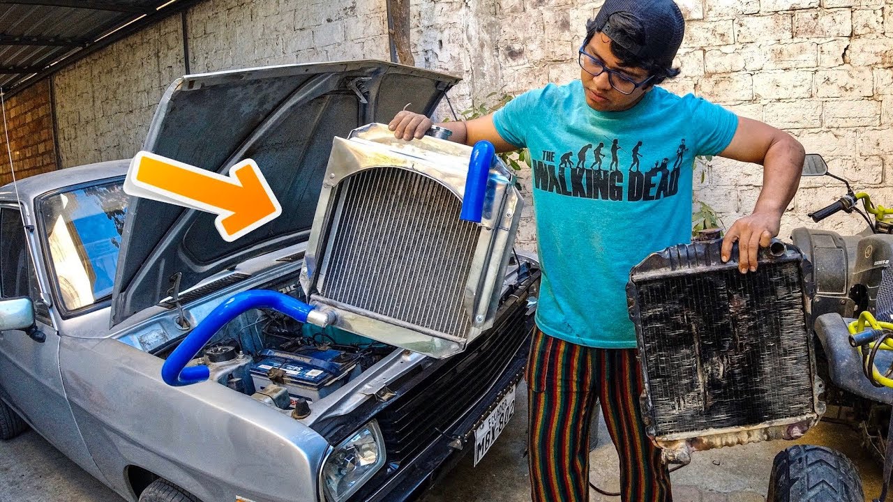 RADIADOR de ALUMINIO para la DATSUN!!! Datsun 1200 / nissan sunny truck