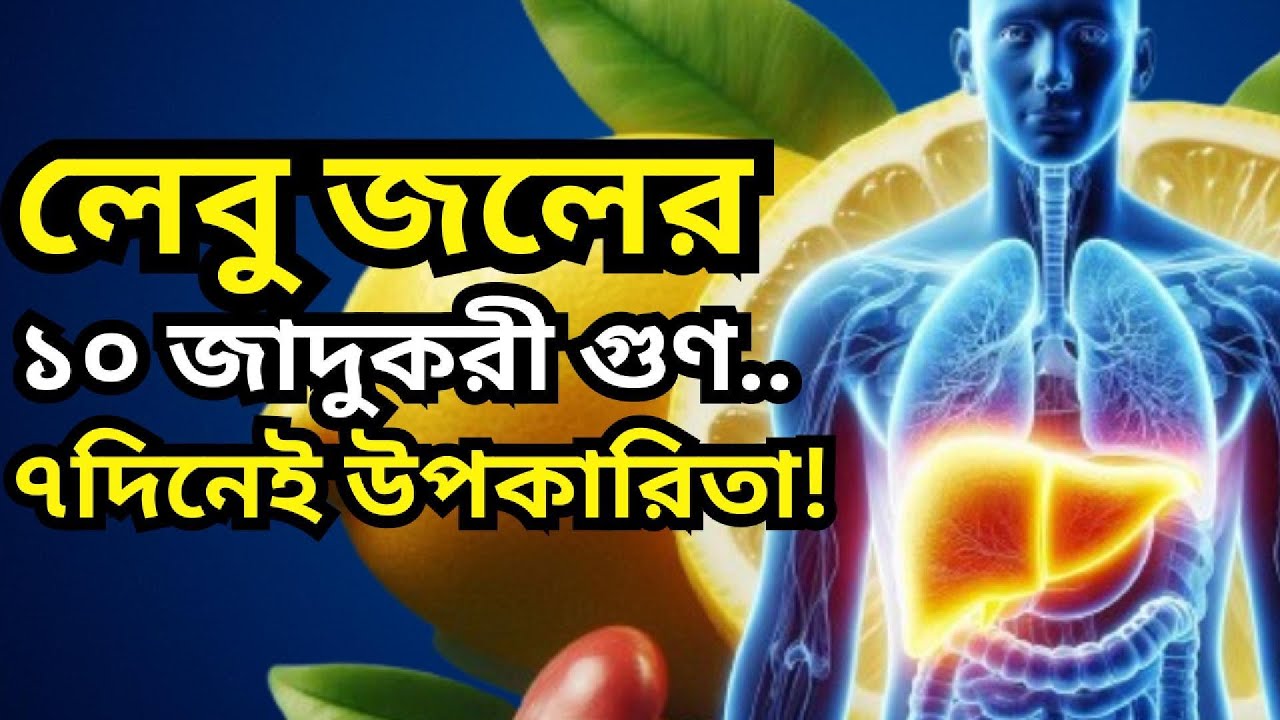 লেবু জলের এই জাদুকরী উপকারিতা জানলে আজ থেকেই খাওয়া শুরু করবেন | Benefits of Lemon Water
