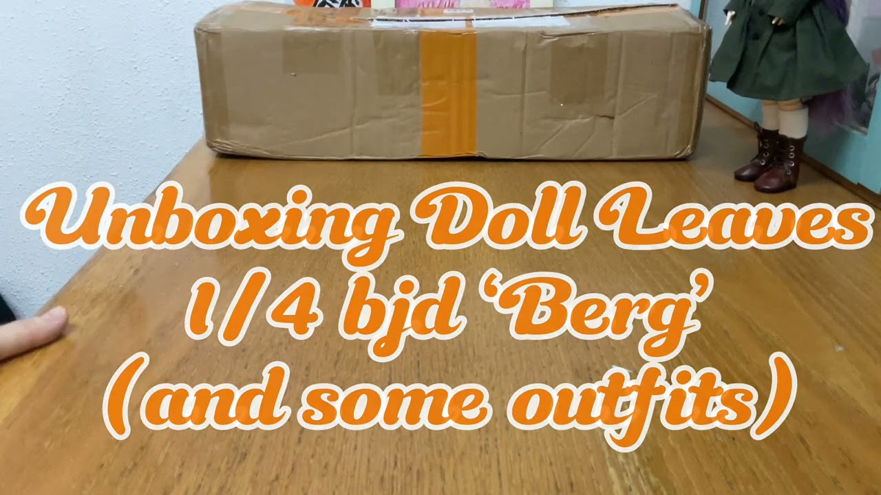 Unboxing Doll Leaves 1/4 bjd Berg (and some outfits)