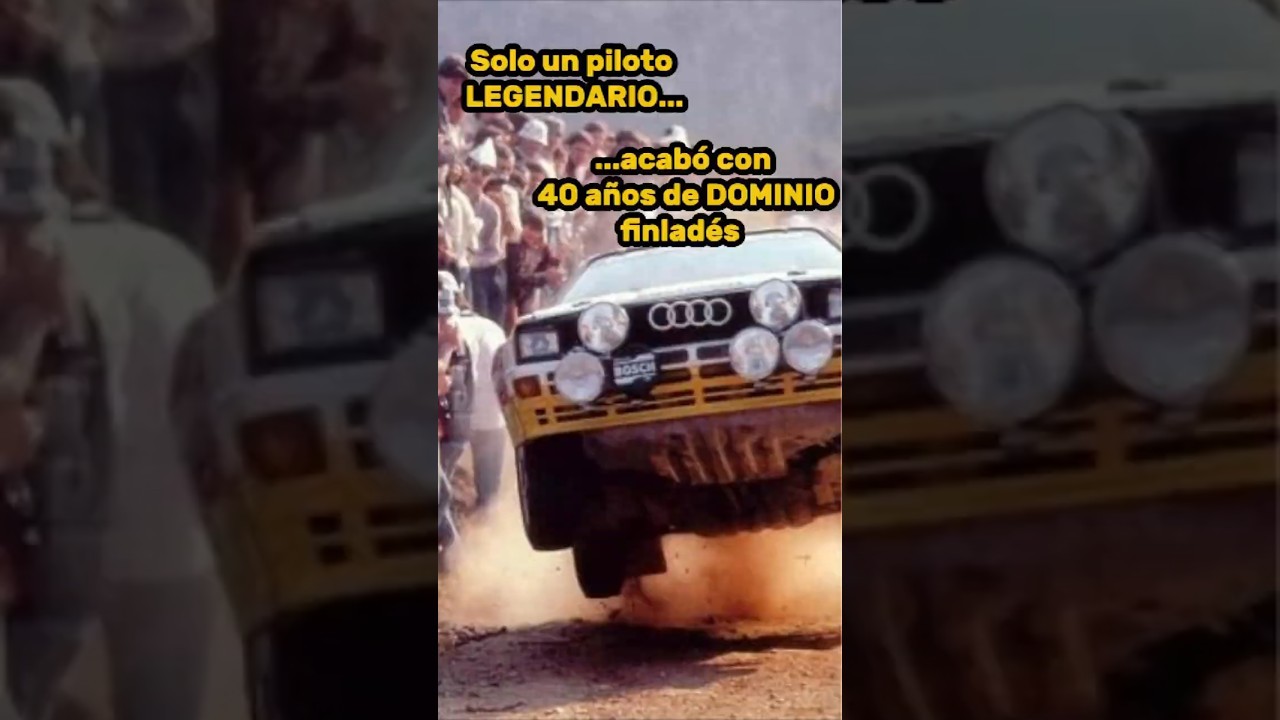 El RALLY de los 1000 Lagos fue ganado durante 40 a&ntilde;os por pilotos FINLANDESES. Hasta que lleg&oacute; &eacute;l...