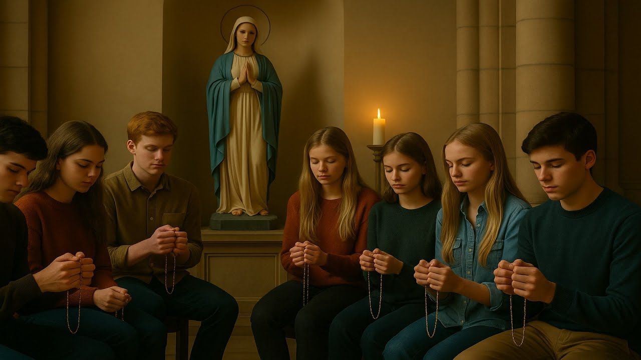 Donderdag 08-01-2026 19.00 uur bidden we met tieners de rozenkrans voor de gezinnen