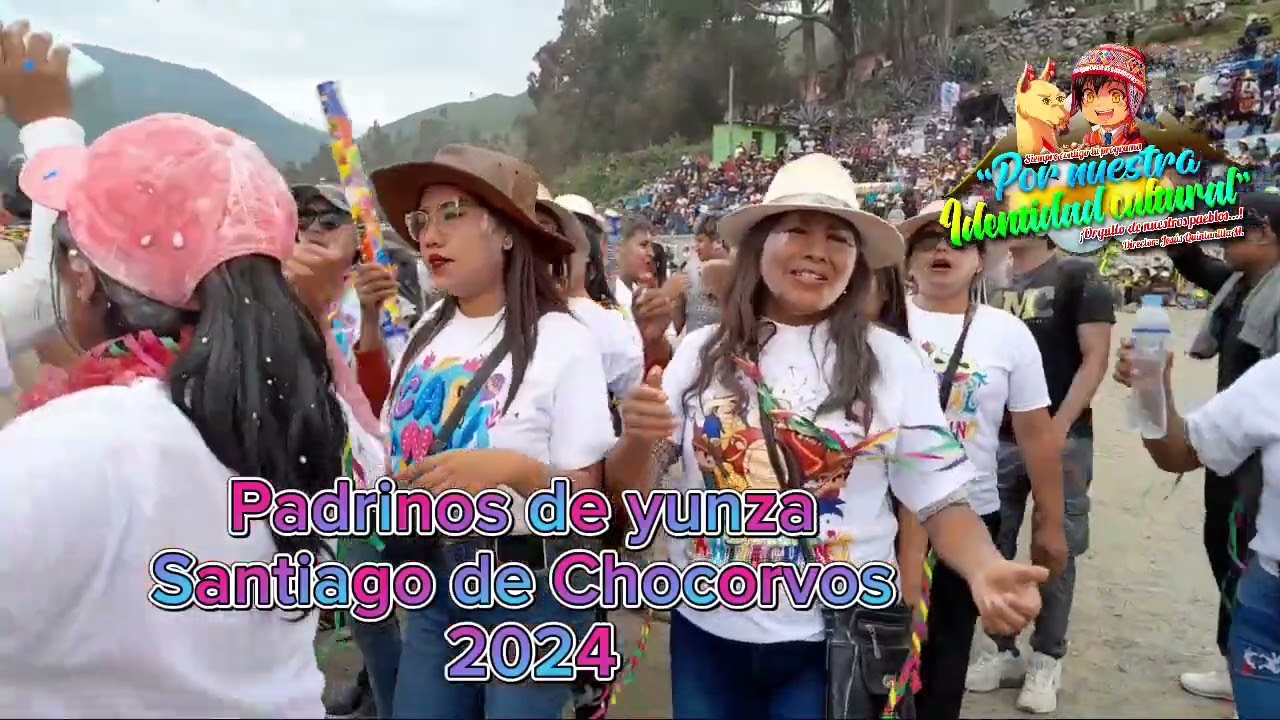 Carnavales 2024 Santiago de Chocorvos. Padrinos Elmer Parvina y Mariele Gutierrez