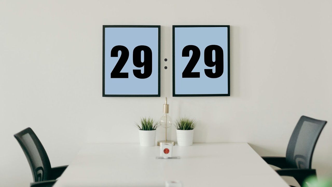 Countdown timer 30 minute with background fireplace soothing sound for focus study and productivity