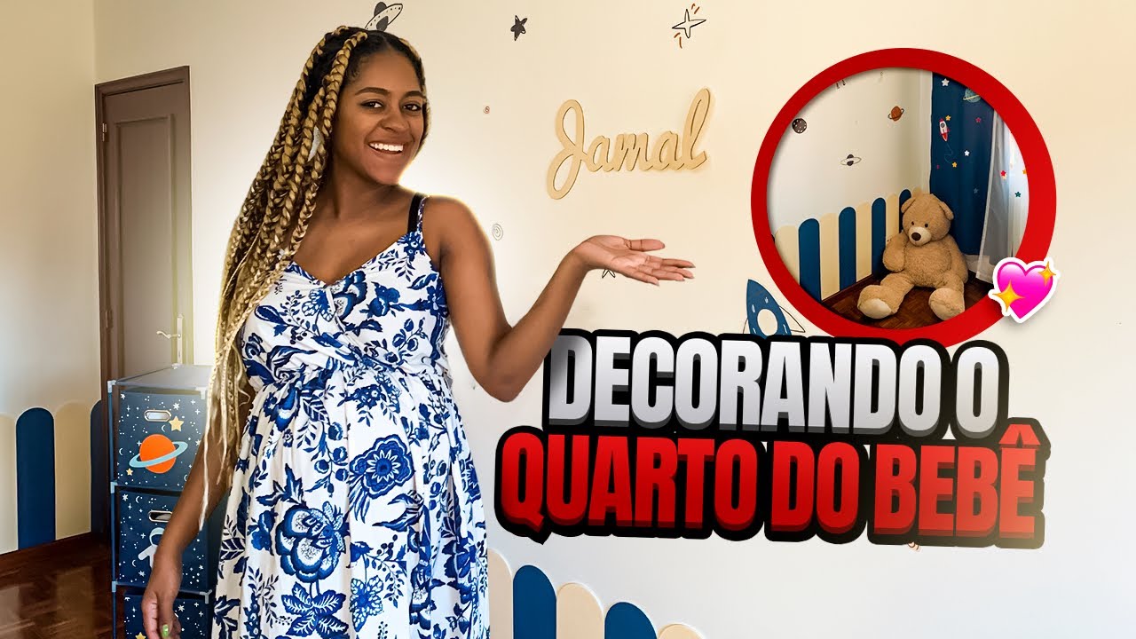 Decorando o quarto do bebê com a TEMU 🇵🇹 Dicas de como economizar na decoração 💙