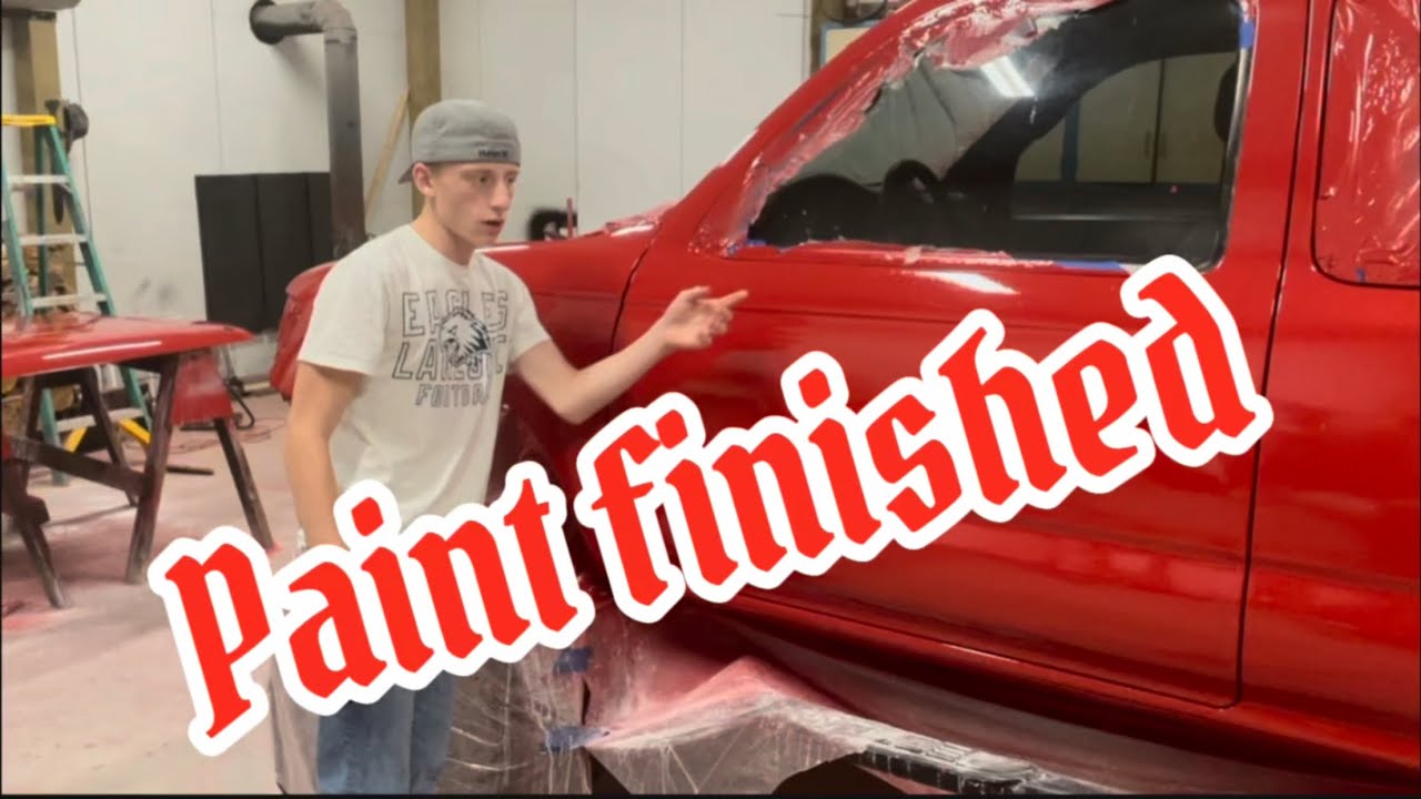 Toyota Tacoma, LS swap Part 23 painting ￼￼