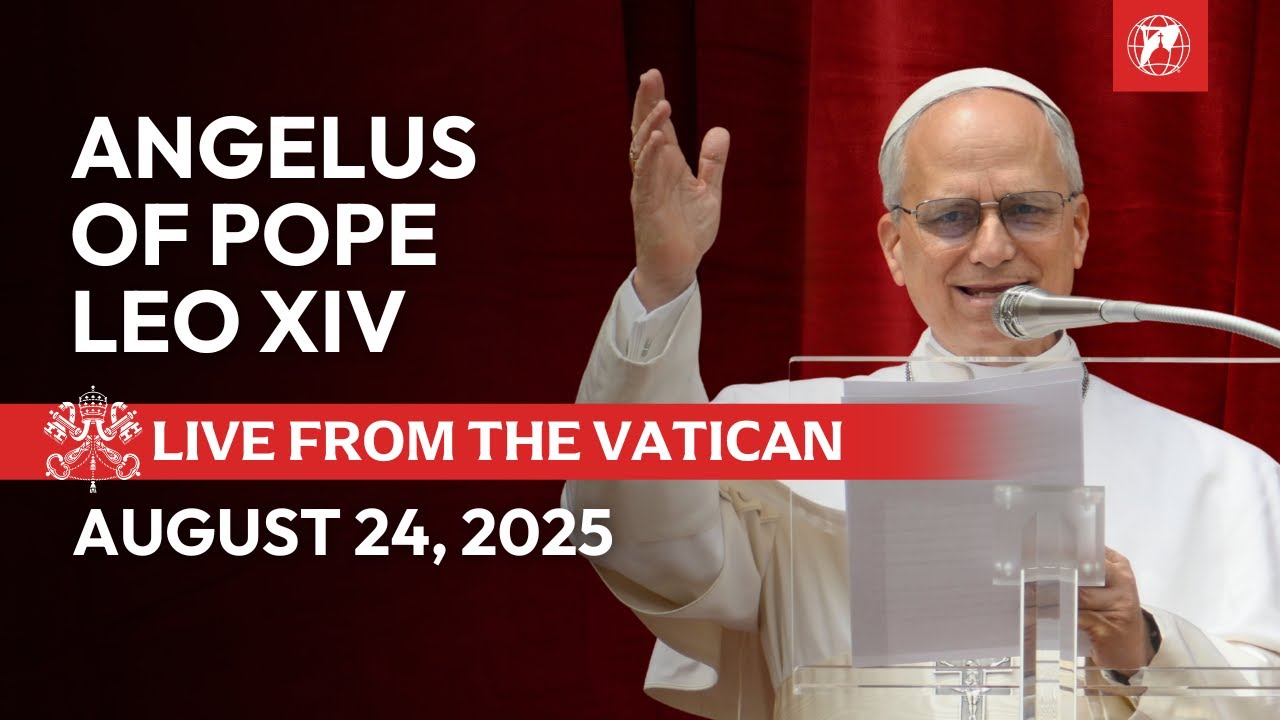 В ПРЯМОМ ЭФИРЕ | Angelus Папы Льва XIV | 24 августа 2025 г.