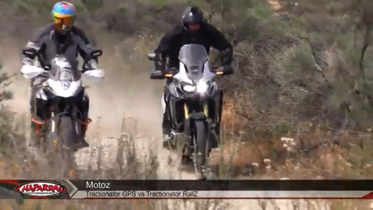 TESTED! Motoz Tractionator GPS 50 / 50 Adventure Tire vs Rallz  Heidenau Killer