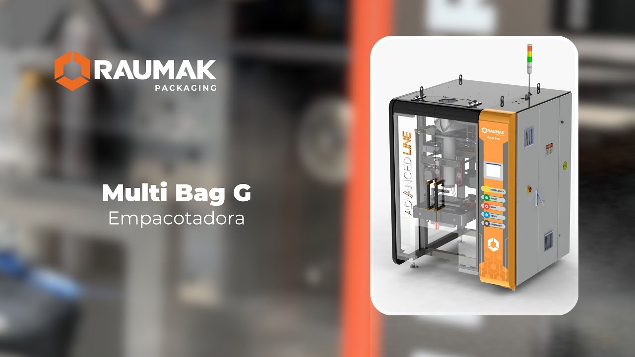 Empacotadora Multi Bag G para Sab&atilde;o em P&oacute;