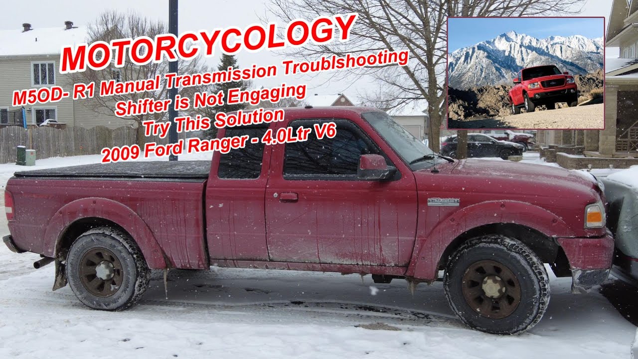 2009 Ford Ranger Manual Transmission Troubleshooting - Super Hard to Put into Gear. Let's Fix It!