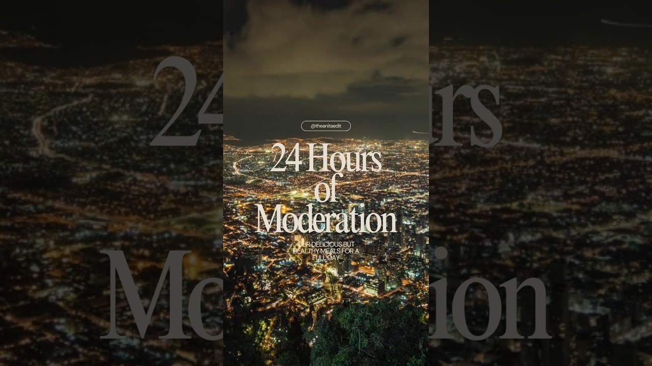 24 Hours of Eating in Moderation | 80/20 Lifestyle | Rest, Assured