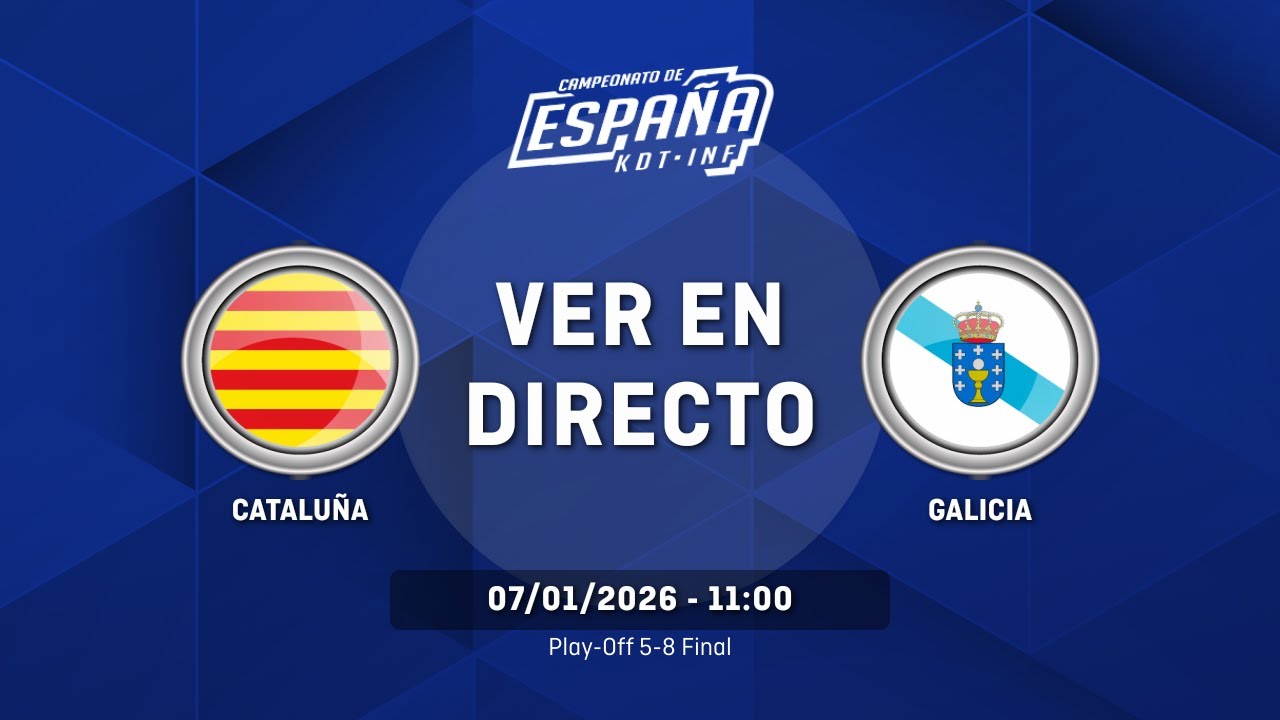 CATALUÑA vs GALICIA | Play-Off 5-8 | Final | CESA Cadete Masculino