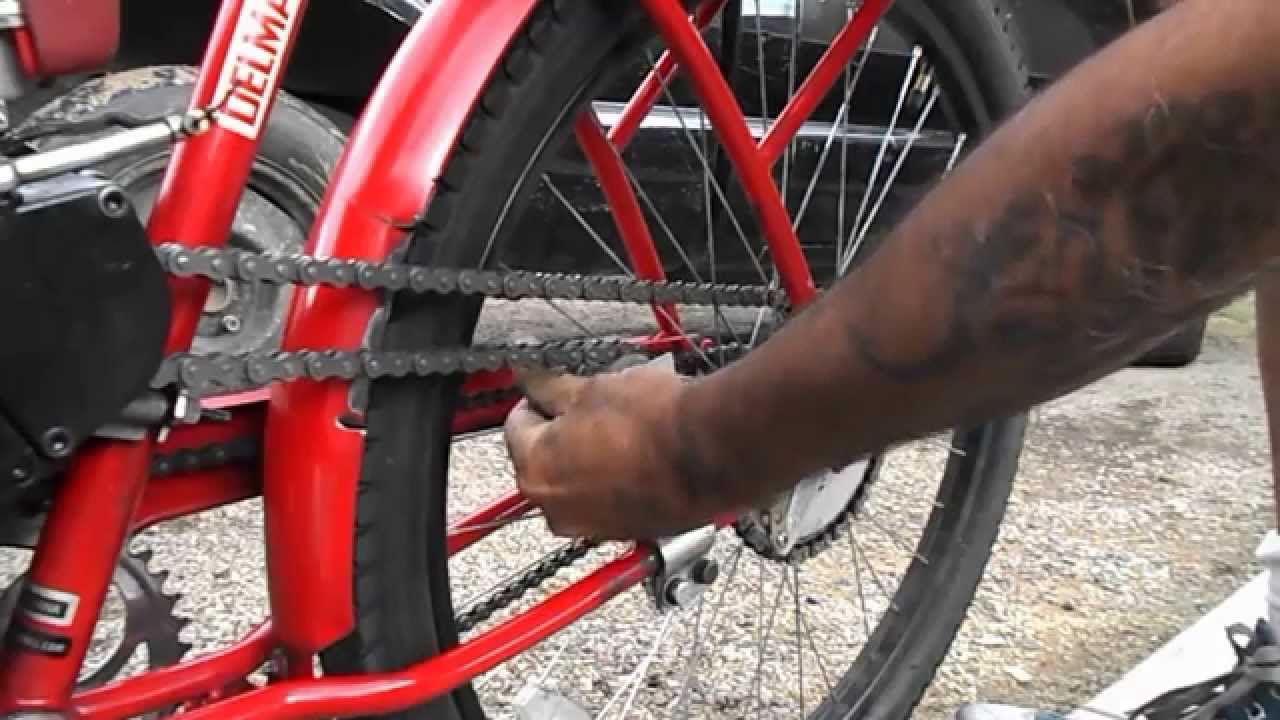 Chain Tensioner Issues with my Motorized Bike