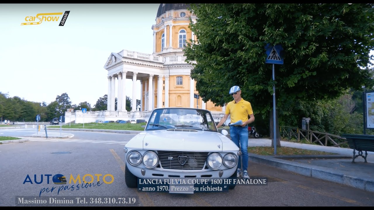 Lancia FULVIA COUPE bianca 1600 HF Fanalone - IN VENDITA