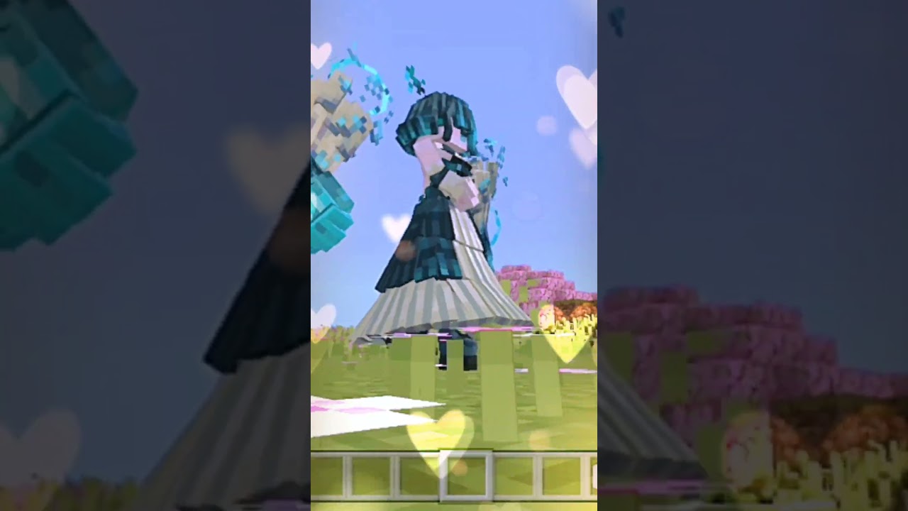 Minecraft waifu female warden edit😙😳😁