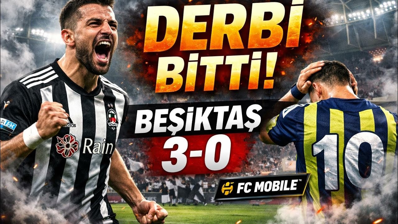 Kadıköy Susturuldu! 🦅 Beşiktaş’tan Fenerbahçe’ye 3-0 DERBİ DERSİ