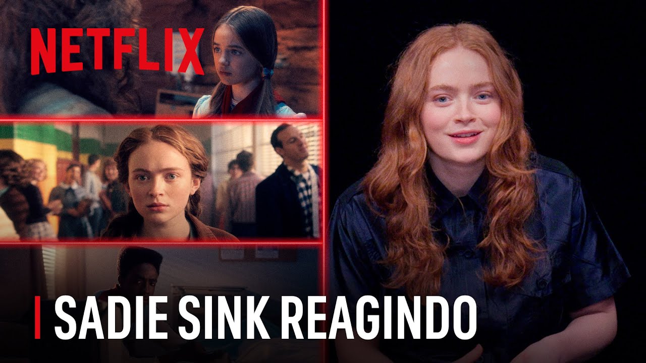Sadie Sink reage &agrave;s cenas mais marcantes de Stranger Things 5 | Netflix Brasil