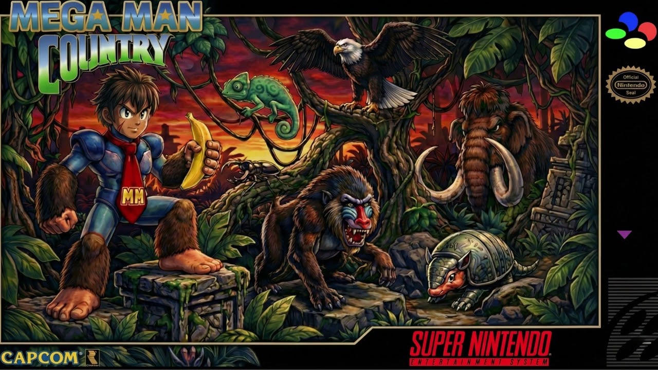 🌴 Mega Man Country: Jungle Protocol ⚡| Mega Man X Remix