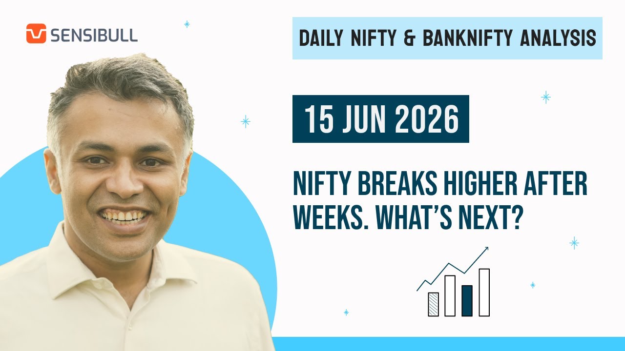 NIFTY & BANK NIFTY Analysis for Tomorrow | Stock Market Outlook | 15 June 2026, Monday