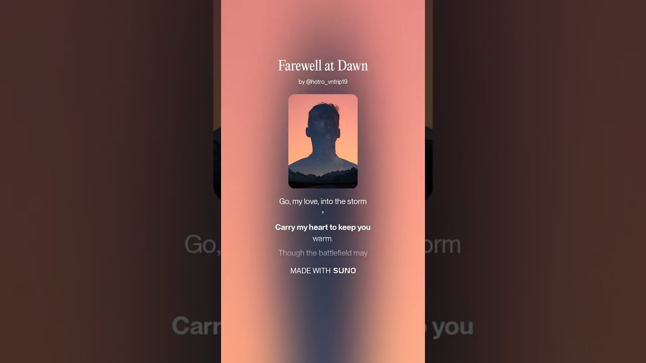 Farewell at Dawn