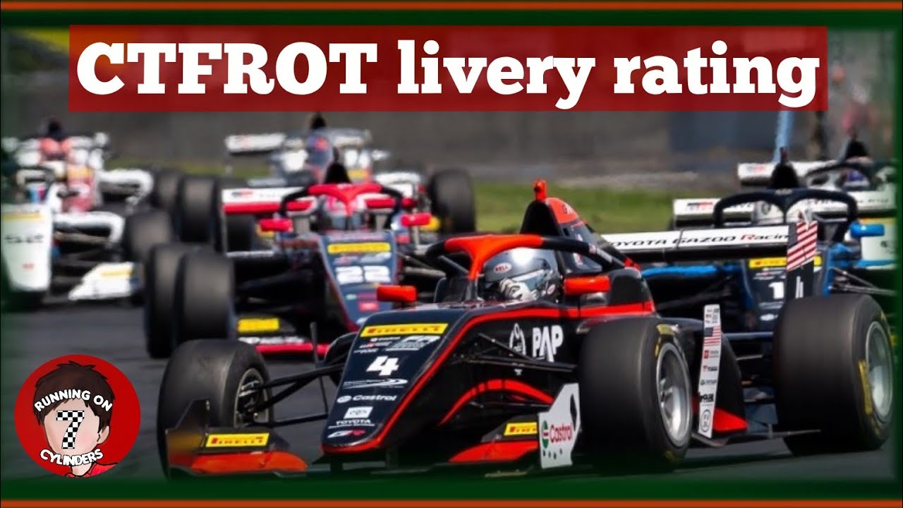 2026 Formula Regional Oceania livery tier list