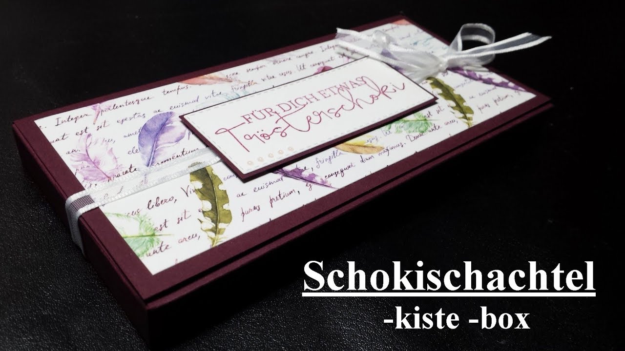 Schokibox | Schokolade verschenken | Tutorial | Creative-Depot | Stampin' Up!