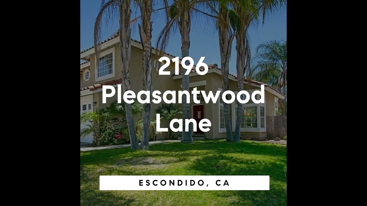 2196 Pleasantwood Lane, Escondido, CA 92026