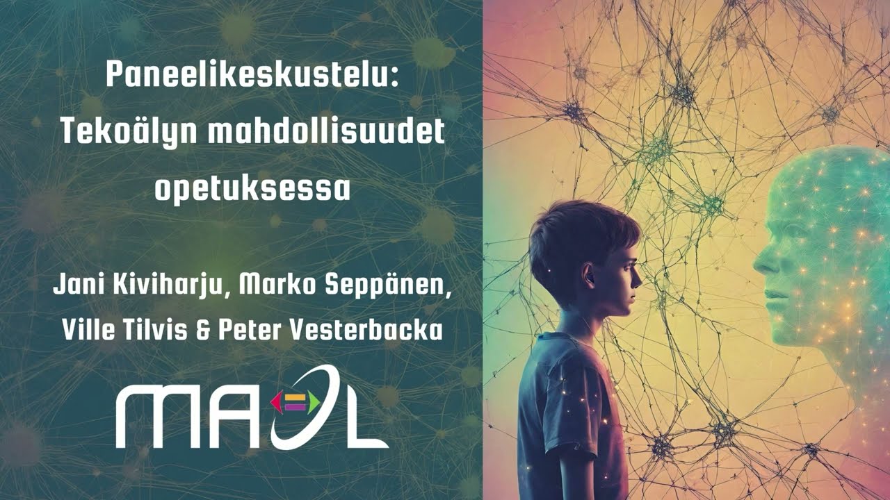 Tekoälystä tukiälyyn 12.6.: Tekoälyn mahdollisuudet opetuksessa -paneelikeskustelu