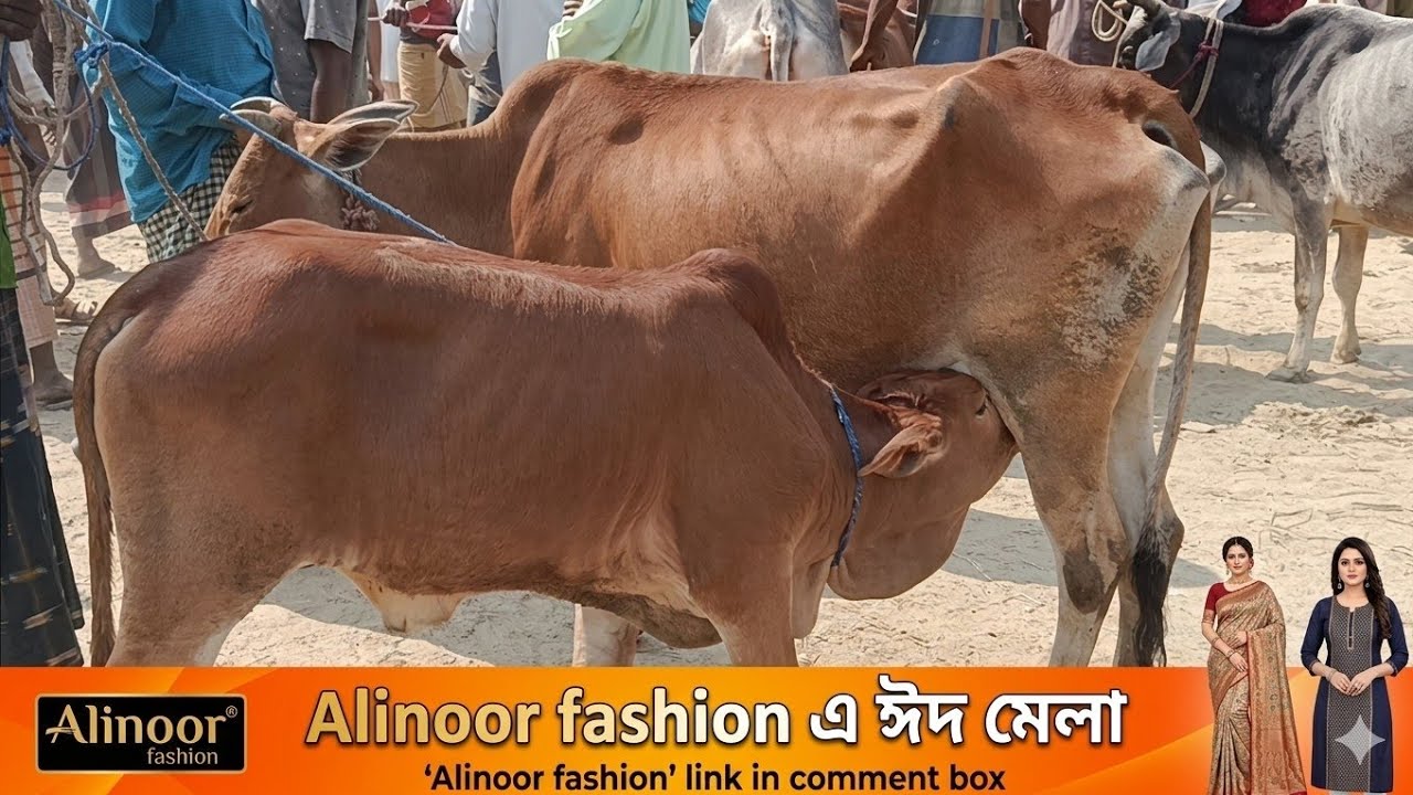শাহীওয়াল গাভী বাছুর, মাতাজী হট নওগাঁ 