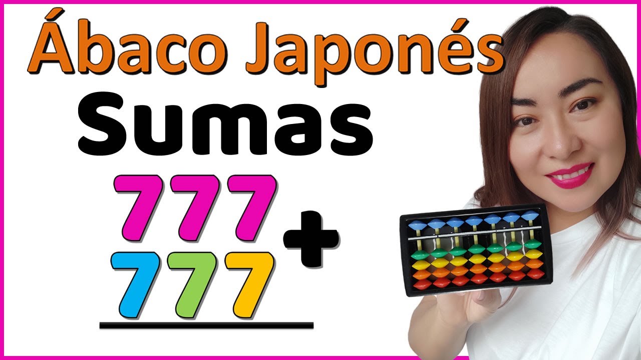 Ábaco Japonés, cómo sumar tres cifras en el ábaco japonés usando los formularios, dudas y respuestas